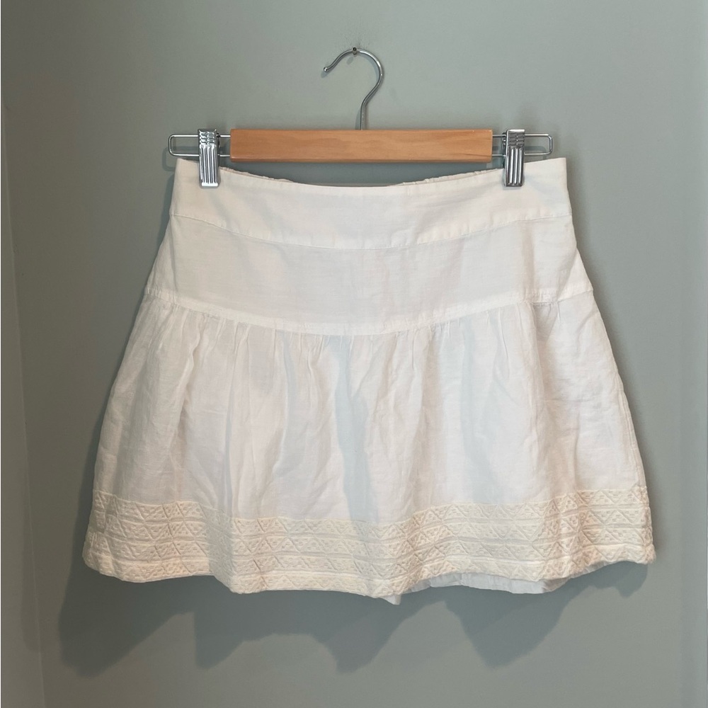 American Eagle Outfitters Mini Eyelet Skirt- Size Small